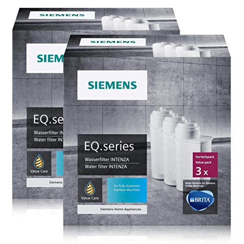 Siemens Brita Intenza Wasserfilter TZ70033 Kartuschen 3er (2er Pack)