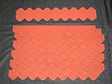 Manufaktur Martinshof Mini Dachschindeln Schiefer (55 mm) - Set - Rot 23.426 Dachschindel