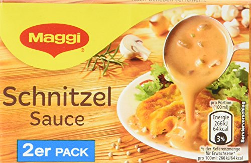 Maggi Schnitzel Sauce, 2er Pack, ergibt 2 x 250 ml, 18er Pack (18 x 500 ml)