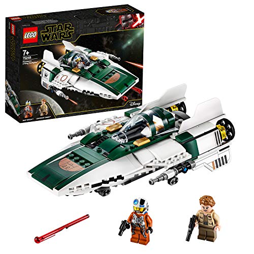 Lego 75248, Star Wars der Aufstieg Skywalkers Widerstands A-Wing Starfighter, Bauset