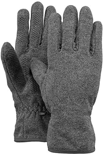 Barts Unisex Fleece Handschuhe, Grau, One size