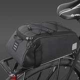HOMPER Fahrradtasche Satteltasche Gepäcktasche Gepäckträger Tasche Rucksack Seitentasche 7L Mountain Road MTB Fahrrad Radfahren Rücksitztasche
