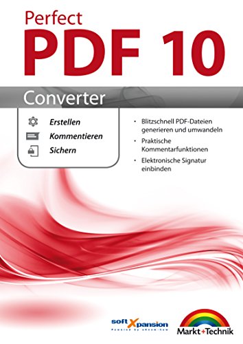 Perfect PDF 10 CONVERTER PDF Dateien Erstellen, Umwandeln, Kommentieren Windows 11, 10, 8.1, 8, 7