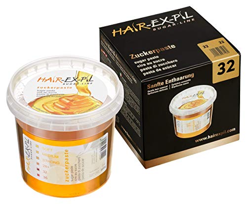 Hair-Ex-Pil Zuckerpaste 32 für den Intimbereich und sehr Hohe Umgebungstemperatur 400 g