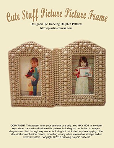 Cute Stuff Picture Picture Frame: Plastic Canvas Pattern (English Edition)
