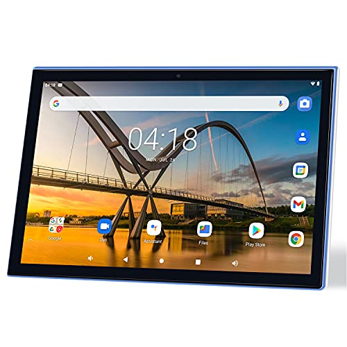 JHZL Tablet 10,1 Zoll Android 11 Google-Zertifiziert 3 GB RAM 32 GB ROM 2 MP + 5 MP Dual-Kamera 1,8 GHz Quad-Core IPS HD Touchscreen WiFi Tablet