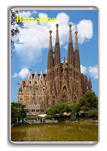 Barcelona/La Sagrada Familia/fridge magnet..!!! - Kühlschrankmagnet