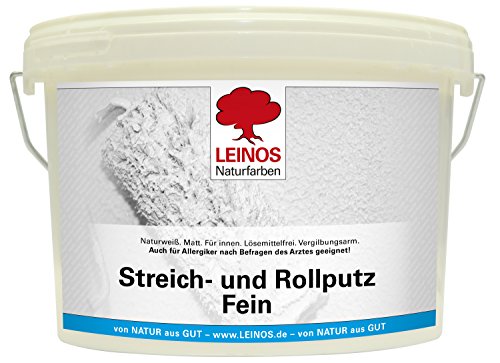 Leinos Streich- und Rollputz, Fein, 2,50 l