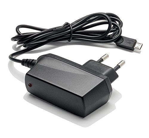 Slabo Ladegerät Micro USB Tablet Netzteil - 1000mAh - für MEDION LIFETAB S10333 / S10334 / S10345 / S10346 / S10352 / S10366 - SCHWARZ