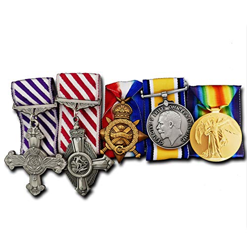 Replicamilitarymedals DFC, AFC & WW1 Medaillen Trio 1914-15 Stern, Britischer Kriegsmedaille & Siegermedaille Set Repro