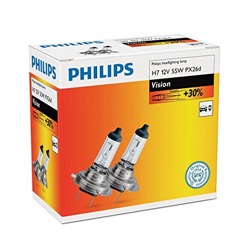 H7 12V 55W PX26d Vision 30% 2st. Philips