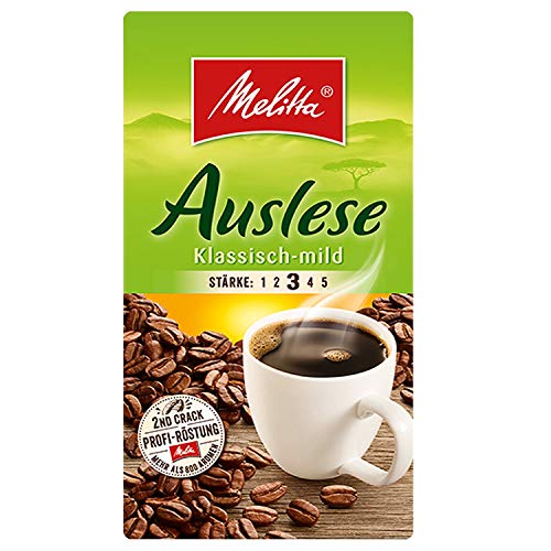 Melitta Auslese klassisch-mild Filterkaffee 18x 500g (9000g) - Melitta Café gemahlen