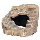 Trixie 76207 Eck-Fels mit Höhle und Plattform, 21 × 20 × 18 cm