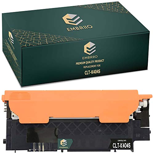 EMBRIIO CLT-K404S | Schwarz Kompatibel Toner Ersatz für Samsung Xpress SL C430 C430W C480 C480FN C480FW C480W