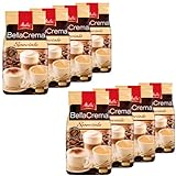 Melitta Kaffee BellaCrema Speciale ganze Bohne, milde Kaffeebohnen, 8er Pack, 8 x 1000g
