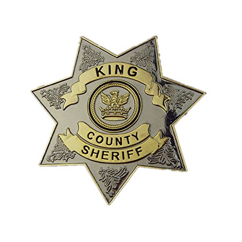 The Walking Dead King County Sheriff Rick Grimes Cosplay Metal
