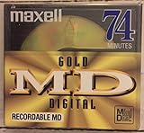 Maxell MD Gold 74 beschreibbare Mini Disc