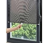 ACYOUNG Saugnapfes Rollo Fensterrollo Sonnenschutz Verdunkelungsrollo Sichtschutz und Sonnenschutz, ohne Bohren (68 x 125 cm)