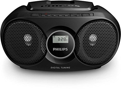 Philips Tragbarer CD Player / Digital UKW, Dynamischer Bass-Boost, Audioeingang / Radio CD Philips AZ215B/12