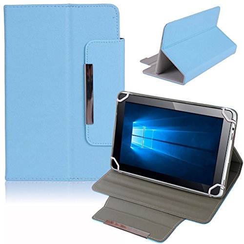 NAUC Tablet Tasche Hülle Schutzhülle Telekom Puls Case Schutz Cover Bag, Farben:Hellblau