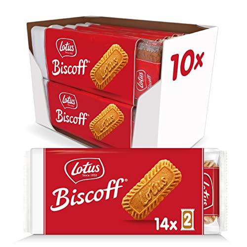 Lotus Biscoff [10x] 14 x 2 Snack-Pack - Karamellgebäck, 2.17 kg
