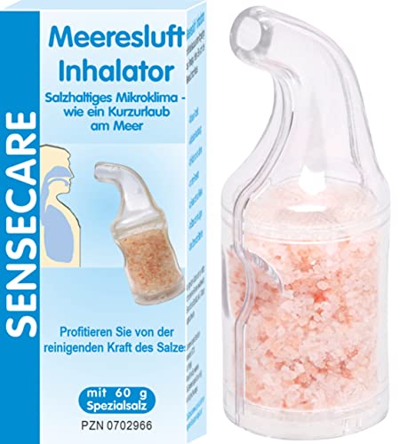 NaturGut Sensecare Meeresluft Salz Inhalator mit Kristallsalz Salzhaltiges Mikroklima