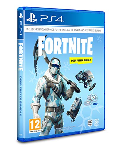 Fortnite: Deep Freeze Bundle - [PlayStation 4] -(Code in the Box)