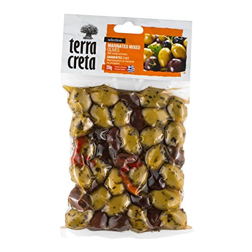 Terra Creta - marinierte Mixed Oliven (vakuum) 225g