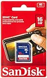 SanDisk SDHC 16GB Class 4 Speicherkarte
