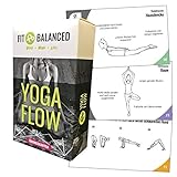 YOGA Karten, für Anfänger und Fortgeschrittene, mit 60 Yogaübungen, mit Online-Einführungs-Kurs, mit Meditationen und Atemübungen zum Anhören, Yoga Box (neue Verpackung)
