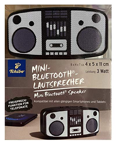 TCM Tchibo Mini Bluetooth Lautsprecher USB Portable Musik Station