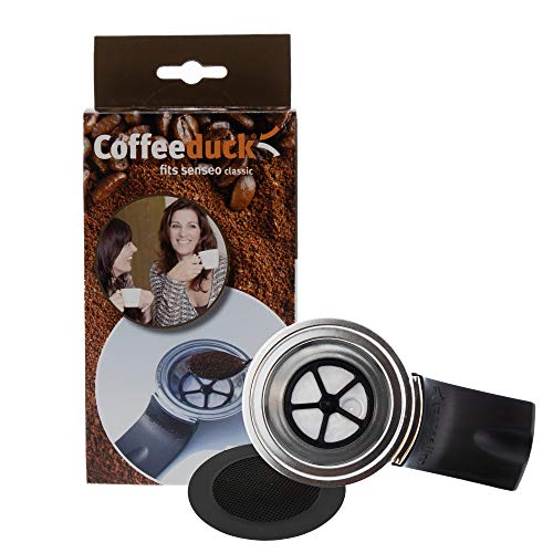 ohmtronixx Permanent Kaffeefilter nachfüllbar für Kaffeemaschinen Kaffeepadmaschinen, ersetzt Kaffeepads, geeignet für Senseo Classic HD7810, HD7812, HD7811, HD7804, HD7800, HD7814, HD7818, HD7816