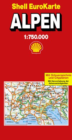 Shell EuroKarte, Alpen (Série Régionale)
