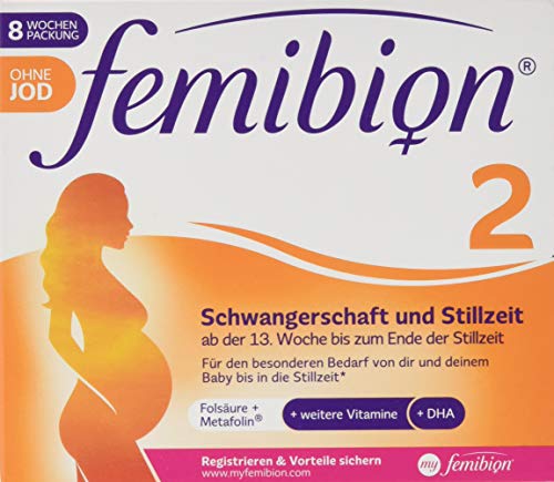 P&G Health Germany FEMIBION 2 Schwangerschaft+Stillzeit ohne Jod Kpg, 120 Stück