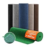 Floordirekt Rasenteppich Farbwunder Pro - Balkonteppich - KunstFloordirekt Rasenteppich für Terrasse, Balkon und Freizeit - Erhältlich in 6 Farben (200 x 400 cm, Grün)
