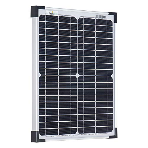 Offgridtec® 20w Mono Solarpanel 12V - Solarpanel Solarzelle - Neues Model