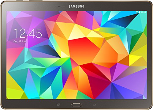 Samsung Galaxy Tab S 26,67 cm (10,5 Zoll) WiFi Tablet-PC (Quad-Core, 1,9GHz, 3GB RAM, 16GB interner Speicher, Android) titanium/bronze