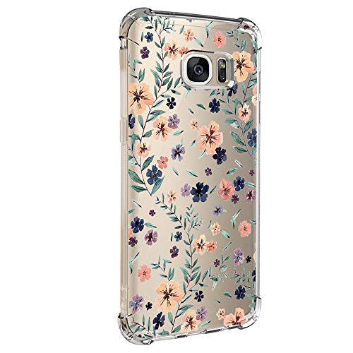 Kompatibel Mit Samsung Galaxy S7 Hülle,Transparent Handyhülle Crystal Clear Ultra Dünn Durchsichtige Weiche Silikon Schutzhülle Schutz Case Bumper Cover für Samsung Galaxy S7 (8)