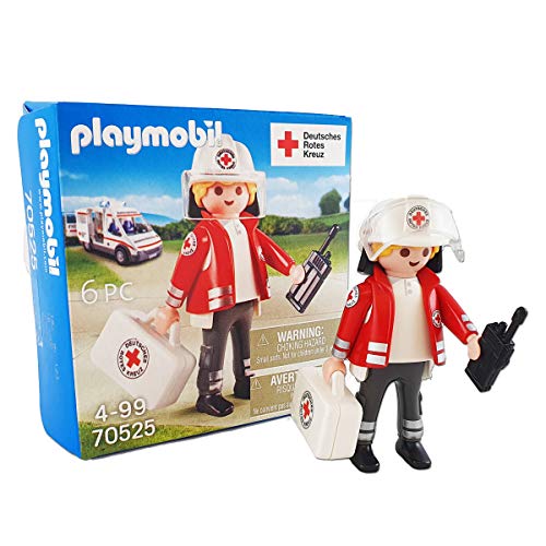 Playmobil 70525 DRK Sanitäter mit Koffer und Funkgerät Sonderfigur