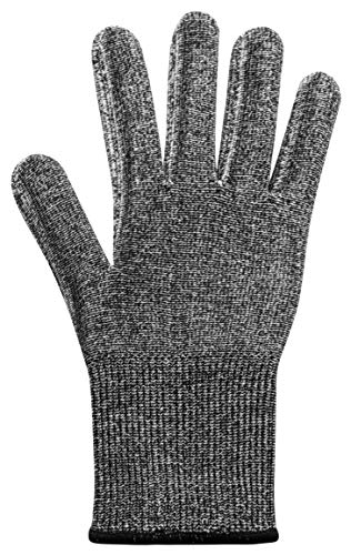 Microplane Schutzhandschuh Universalgröße Schnittfester Handschuh Grau 1 Stück 34027