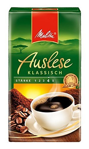 10er Pack (10 x 500 g Packung) Melitta Café Auslese klassisch