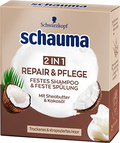 Schauma Festes Shampoo & Spülung 2in1 Repair & Pflege, 60 g