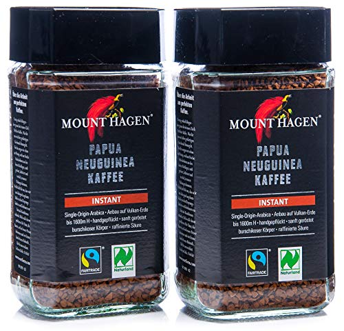 Mount Hagen Bio Papua Neuguinea Kaffee, Instant (2 x 100 gr)