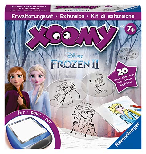Ravensburger Xoomy Erweiterungsset Frozen 2 18109 - Comics und die berühmten Figuren aus 'die Eiskönigin 2' Zeichnen lernen, Kreatives Zeichnen und Malen für Kinder ab 7 Jahren