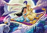 Ravensburger Puzzle 13971 - Aladdin - 1000 Teile Puzzle für Erwachsene und Kinder ab 14 Jahren, Disney Puzzle mit Aladdin und Jasmin auf dem fliegenden Teppich