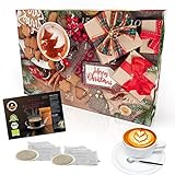 C&T Bio Fairtrade Kaffee-Adventskalender 2022 Pads | 24x Bio & Fair-Trade Kaffeepads | Biologisch & fair gehandelte Raritäten-Kaffees + Überraschung im Kalender | Weihnachts-Kalender