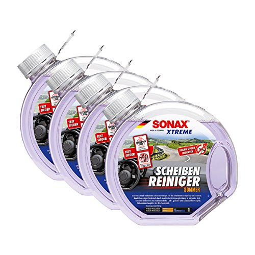 SONAX 4X 02724000 Xtreme ScheibenReiniger Sommer gebrauchsfertig 3L