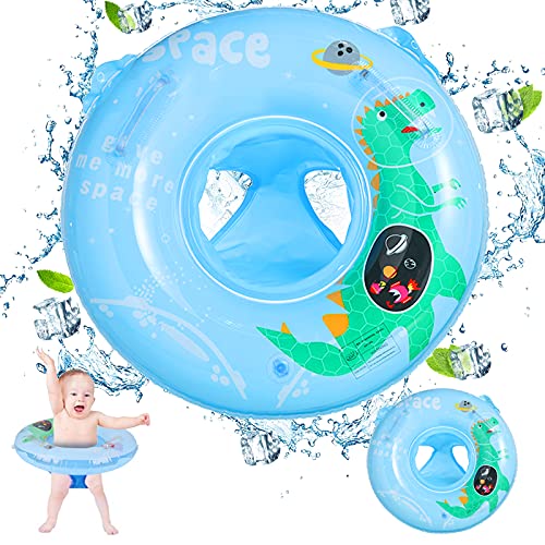 Schwimmring Baby, Schwimmsitz Kinder, Schwimmhilfe mit Schwimmsitz PVC - für Kleinkind Schwimmreifen Spielzeug 6 Monate bis 3 Jahre