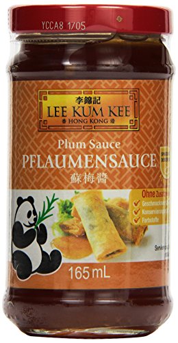 Lee Kum Kee Pflaumen Sauce (aus China, süß, fruchtig, ohne Glutamat, ohne Konservierungsstoffe, ohne Farbstoffe, vegan) 1er Pack (1 x 165 ml)