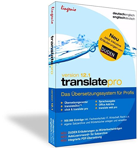 translate pro 12.1 Deutsch-Französisch: Das professionelle Übersetzungssystem